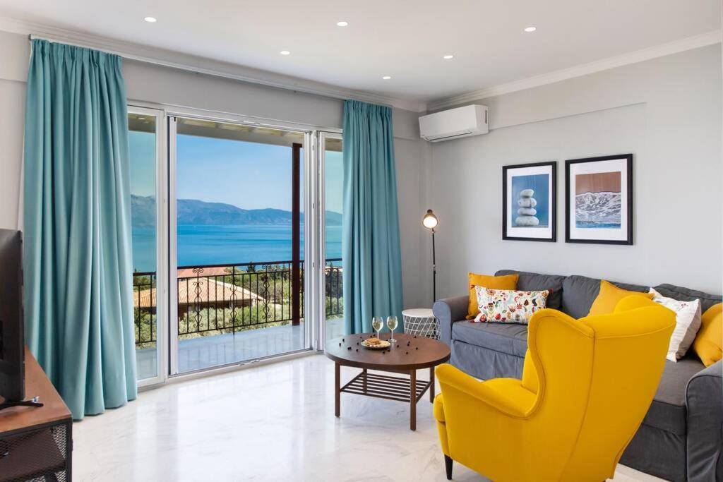 Apartament 2Br House In Nikiana With Stunning Sea View Zewnętrze zdjęcie